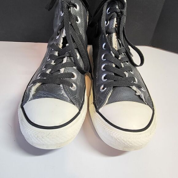 Converse Men's Leather Sneakers - Picture 3 of 11